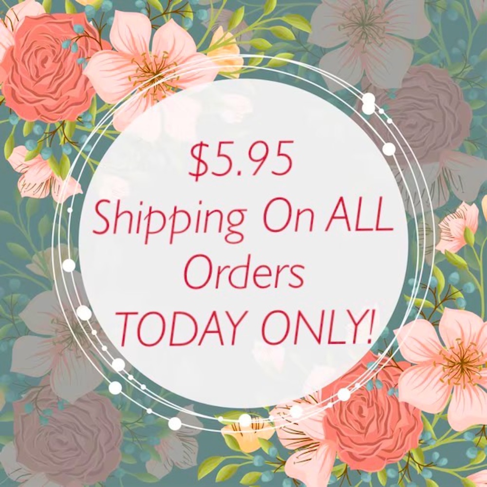 $5.95 Shipping On All Orders. You Also Get 10 % OFF When You Buy 3+ Items!